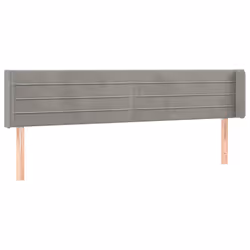 VidaXL 3118962, Gris clair, Polyester, Bois, 1630 mm, 78 cm, 88 cm, 160 mm