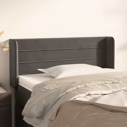 VidaXL 3118963 tête de lit et pied de lit Gris foncé