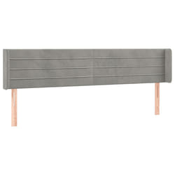 VidaXL 3118974 tête de lit et pied de lit Gris clair