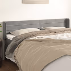 VidaXL 3118974 tête de lit et pied de lit Gris clair