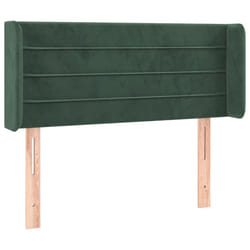 VidaXL 3118977 tête de lit et pied de lit Vert foncé