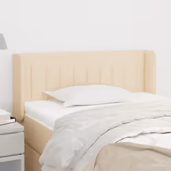 VidaXL 3118985 tête de lit et pied de lit Crème
