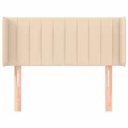 VidaXL 3118993 tête de lit et pied de lit Crème