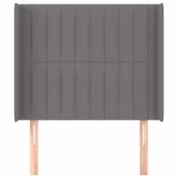 VidaXL 3118997 tête de lit et pied de lit Gris foncé