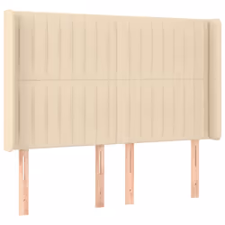 VidaXL 3119009, Crème, Polyester, Bois, 1470 mm, 78 cm, 88 cm, 160 mm