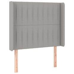 VidaXL 3119012 tête de lit et pied de lit Gris clair
