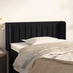 VidaXL 3119038 tête de lit et pied de lit Noir