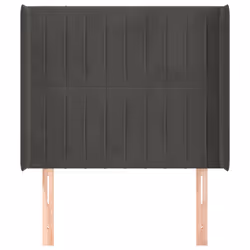VidaXL 3119043 tête de lit et pied de lit Gris foncé
