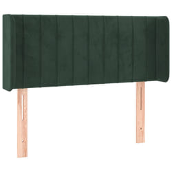 VidaXL 3119045 tête de lit et pied de lit Vert foncé