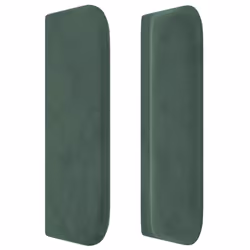VidaXL 3119045 tête de lit et pied de lit Vert foncé - Vue supplémentaire 4