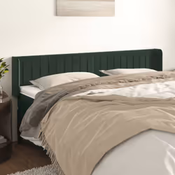 VidaXL 3119069 tête de lit et pied de lit Vert foncé