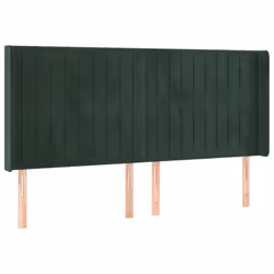 VidaXL 3119075, Vert foncé, Polyester, Bois, 2030 mm, 78 cm, 88 cm, 160 mm
