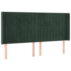VidaXL 3119075 tête de lit et pied de lit Vert foncé