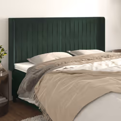 VidaXL 3119075 tête de lit et pied de lit Vert foncé