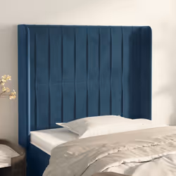 VidaXL 3119076 tête de lit et pied de lit Bleu foncé
