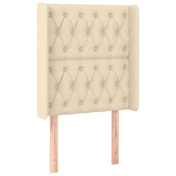 VidaXL 3119091 tête de lit et pied de lit Crème