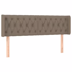 VidaXL 3119106, Taupe, Polyester, Bois, 1470 mm, 78 cm, 88 cm, 160 mm