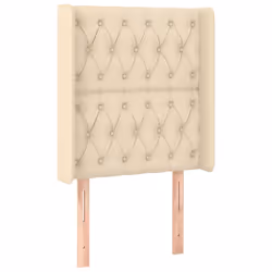 VidaXL 3119107, Crème, Polyester, Bois, 1470 mm, 78 cm, 88 cm, 160 mm