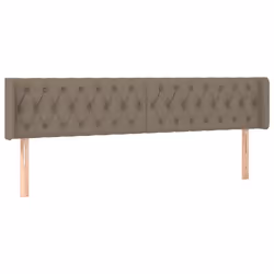 VidaXL 3119122, Taupe, Polyester, Bois, 1830 mm, 78 cm, 88 cm, 160 mm