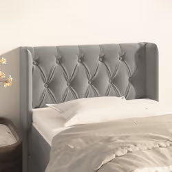 VidaXL 3119134 tête de lit et pied de lit Gris clair