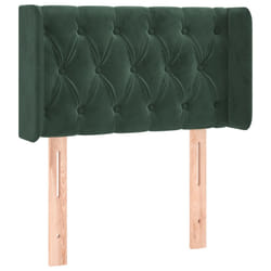 VidaXL 3119137 tête de lit et pied de lit Vert foncé