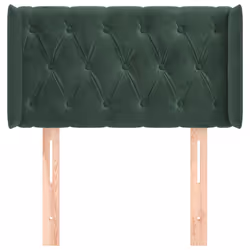 VidaXL 3119137 tête de lit et pied de lit Vert foncé