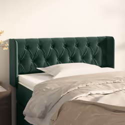 VidaXL 3119143 tête de lit et pied de lit Vert foncé