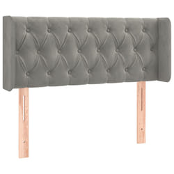 VidaXL 3119146 tête de lit et pied de lit Gris clair