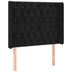 VidaXL 3119148 tête de lit et pied de lit Noir