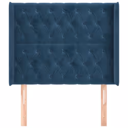 VidaXL 3119150 tête de lit et pied de lit Bleu foncé