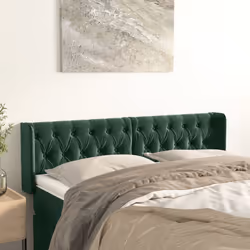 VidaXL 3119155 tête de lit et pied de lit Vert foncé
