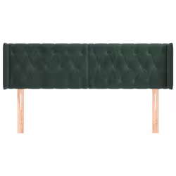 VidaXL 3119155 tête de lit et pied de lit Vert foncé