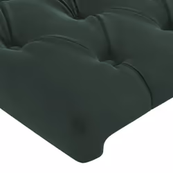VidaXL 3119155 tête de lit et pied de lit Vert foncé - Vue supplémentaire 5