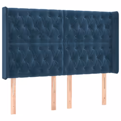 VidaXL 3119156, Bleu foncé, Polyester, Bois, 1470 mm, 78 cm, 88 cm, 160 mm