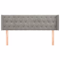 VidaXL 3119158 tête de lit et pied de lit Gris clair