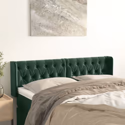 VidaXL 3119161 tête de lit et pied de lit Vert foncé