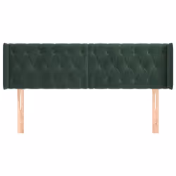 VidaXL 3119161 tête de lit et pied de lit Vert foncé