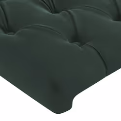 VidaXL 3119161 tête de lit et pied de lit Vert foncé - Vue supplémentaire 5