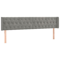 VidaXL 3119164 tête de lit et pied de lit Gris clair