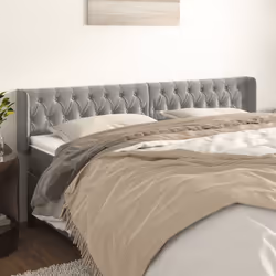VidaXL 3119164 tête de lit et pied de lit Gris clair