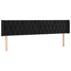 VidaXL 3119166 tête de lit et pied de lit Noir