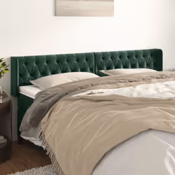 VidaXL 3119167 tête de lit et pied de lit Vert foncé