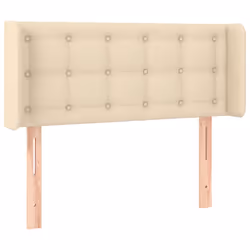 VidaXL 3119181, Crème, Polyester, Bois, 830 mm, 78 cm, 88 cm, 160 mm