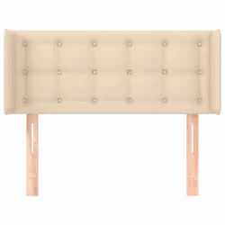 VidaXL 3119181 tête de lit et pied de lit Crème