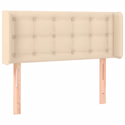 VidaXL 3119197, Crème, Polyester, Bois, 1030 mm, 78 cm, 88 cm, 160 mm