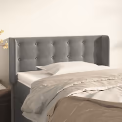 VidaXL 3119232 tête de lit et pied de lit Gris clair