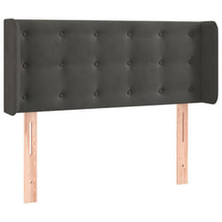 VidaXL 3119233 tête de lit et pied de lit Gris foncé