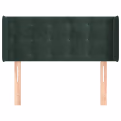 VidaXL 3119235 tête de lit et pied de lit Vert foncé