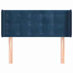 VidaXL 3119236 tête de lit et pied de lit Bleu foncé
