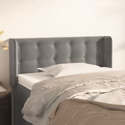 VidaXL 3119238 tête de lit et pied de lit Gris clair